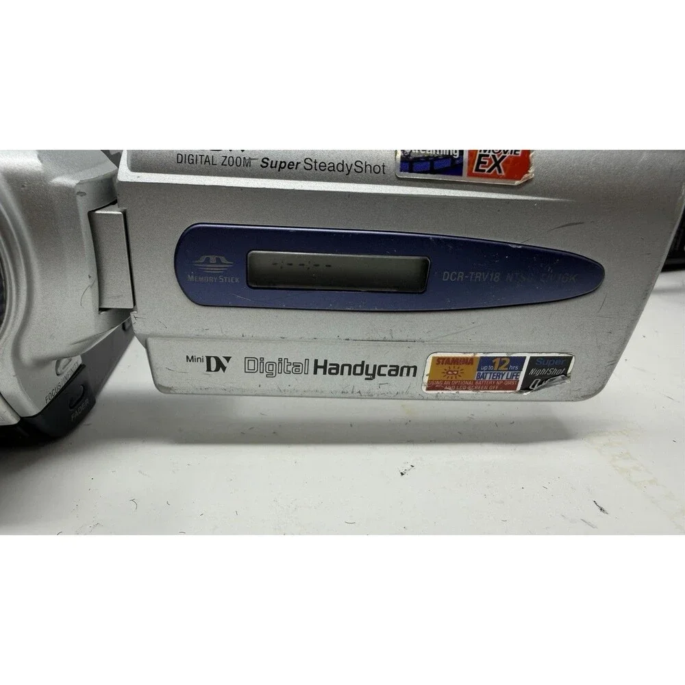 Sony Handycam DCR-TRV18 MiniDV Digital Camcorder Video Camera Tested/work